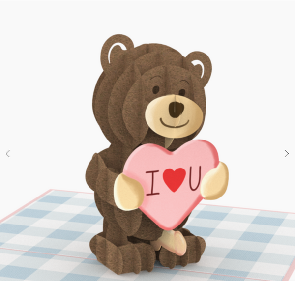 Bad Bear 3D Pop up card
